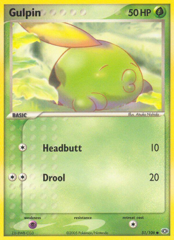 Carte Pokémon: Gulpin [Gloupti]