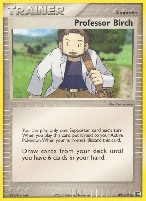 Carte Pokémon: Professor Birch [Prof. Seko]