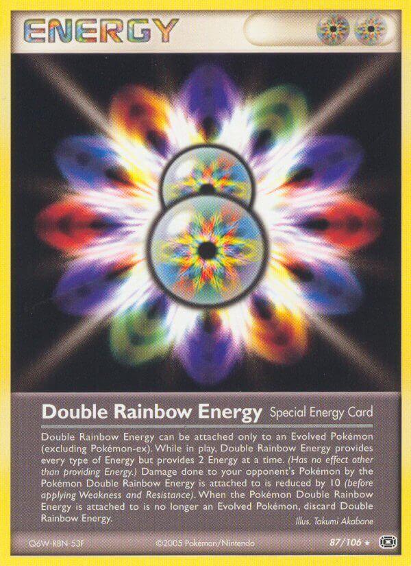 Carte Pokémon: Double Rainbow Energy [Double Énergie Multicolore]