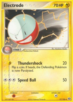 Carte Pokémon: Electrode