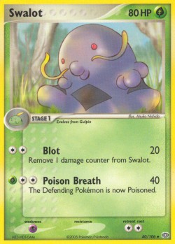 Carte Pokémon: Swalot