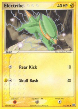 Carte Pokémon: Electrike