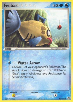 Carte Pokémon: Feebas