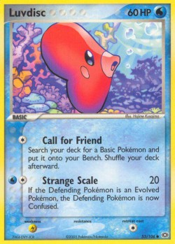 Carte Pokémon: Luvdisc