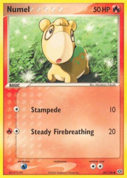 Carte Pokémon: Numel