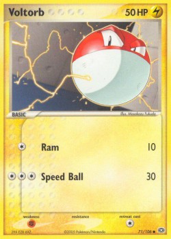 Carte Pokémon: Voltorb