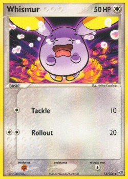 Carte Pokémon: Whismur