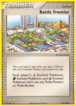 Carte Pokémon: Battle Frontier