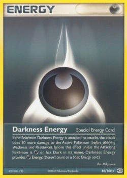 Carte Pokémon: Darkness Energy