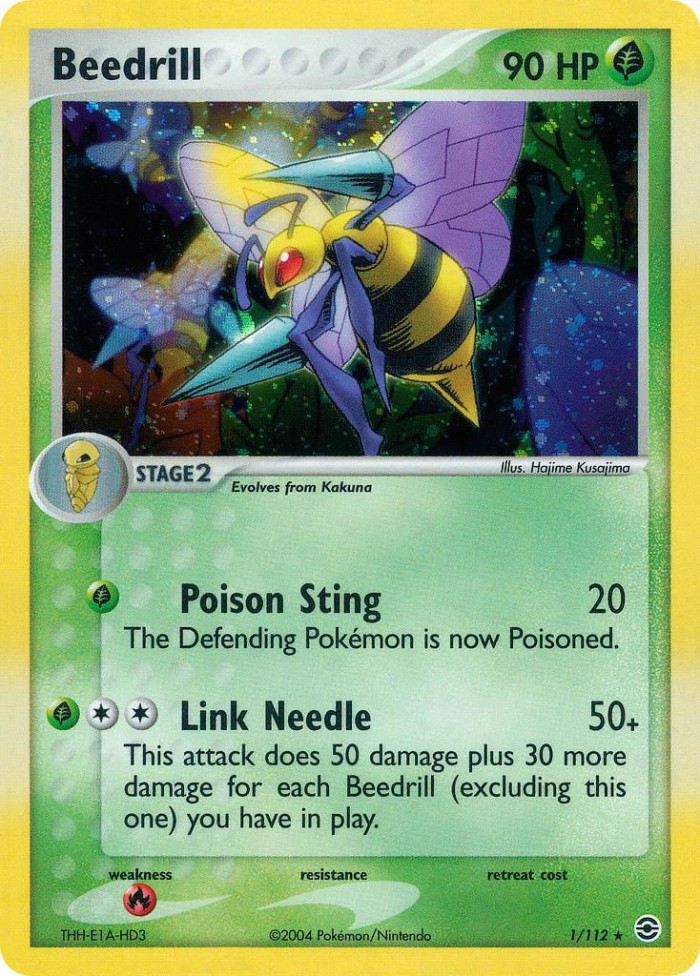 Carte Pokémon: Beedrill [Dardagnan]