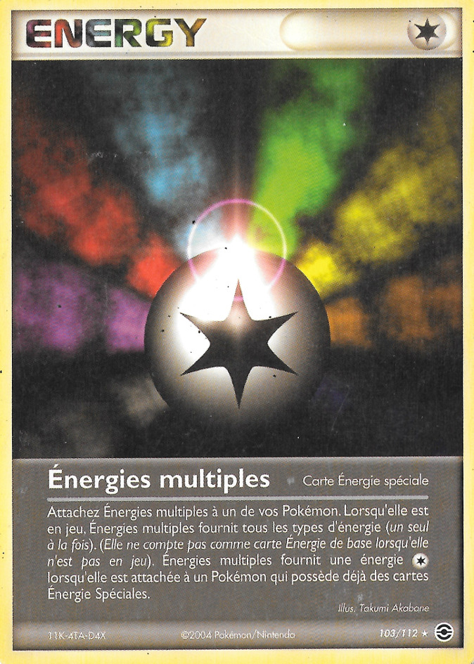 Carte Pokémon: Multi Energy [Énergies multiples]