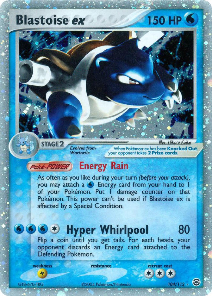 Carte Pokémon: Blastoise ex [Tortank ex]