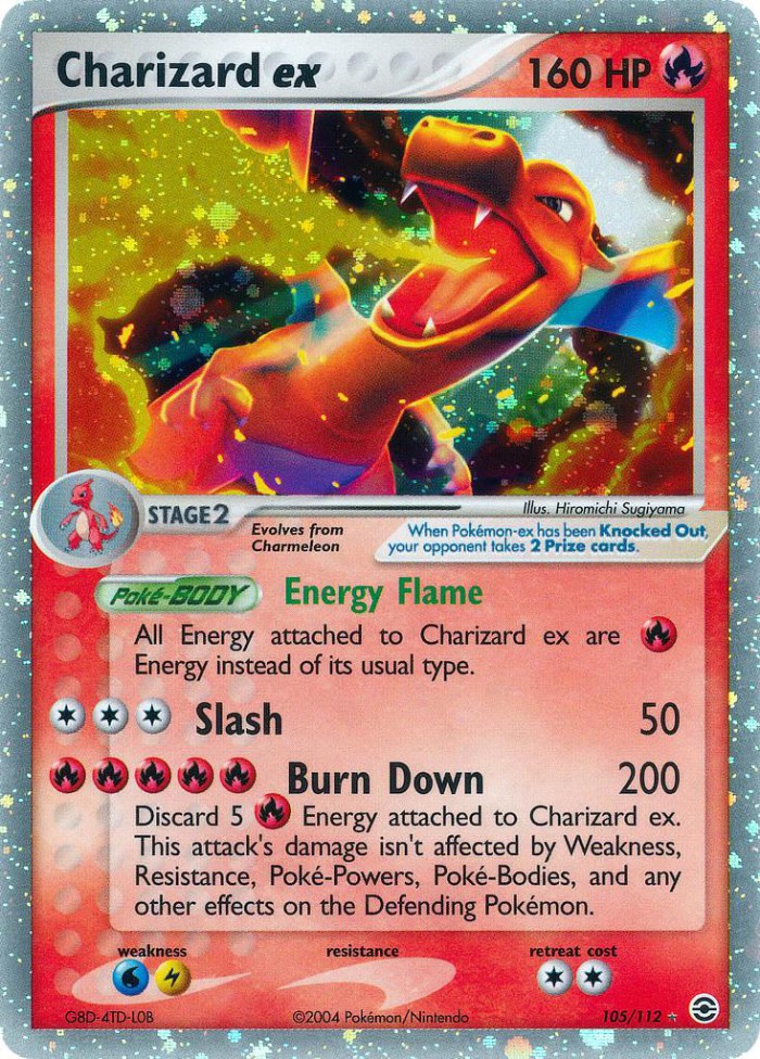 Carte Pokémon: Charizard ex [Dracaufeu ex]