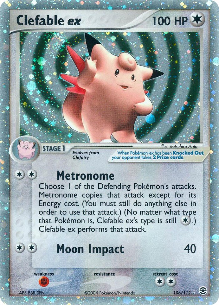 Carte Pokémon: Clefable ex [Mélodelfe ex]