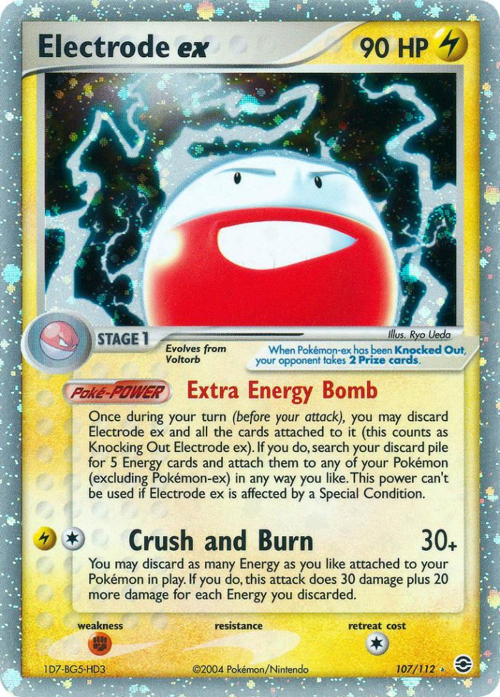 Carte Pokémon: Electrode ex [Électrode ex]