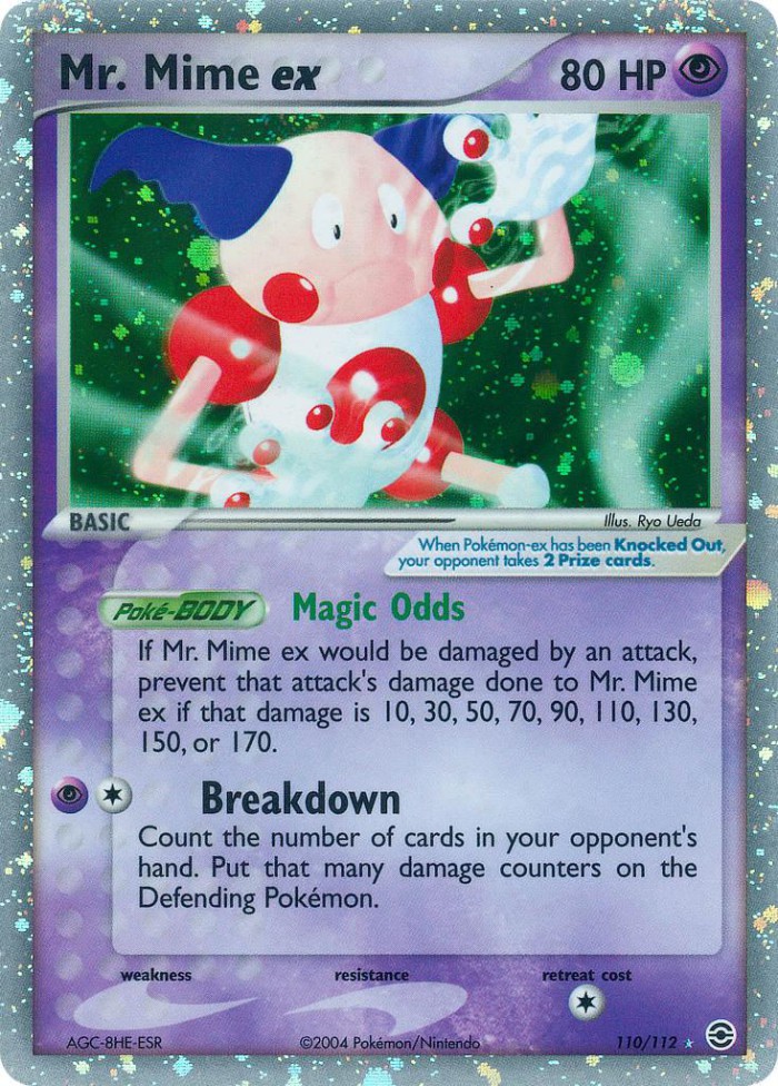 Carte Pokémon: Mr. Mime ex [M. Mime ex]