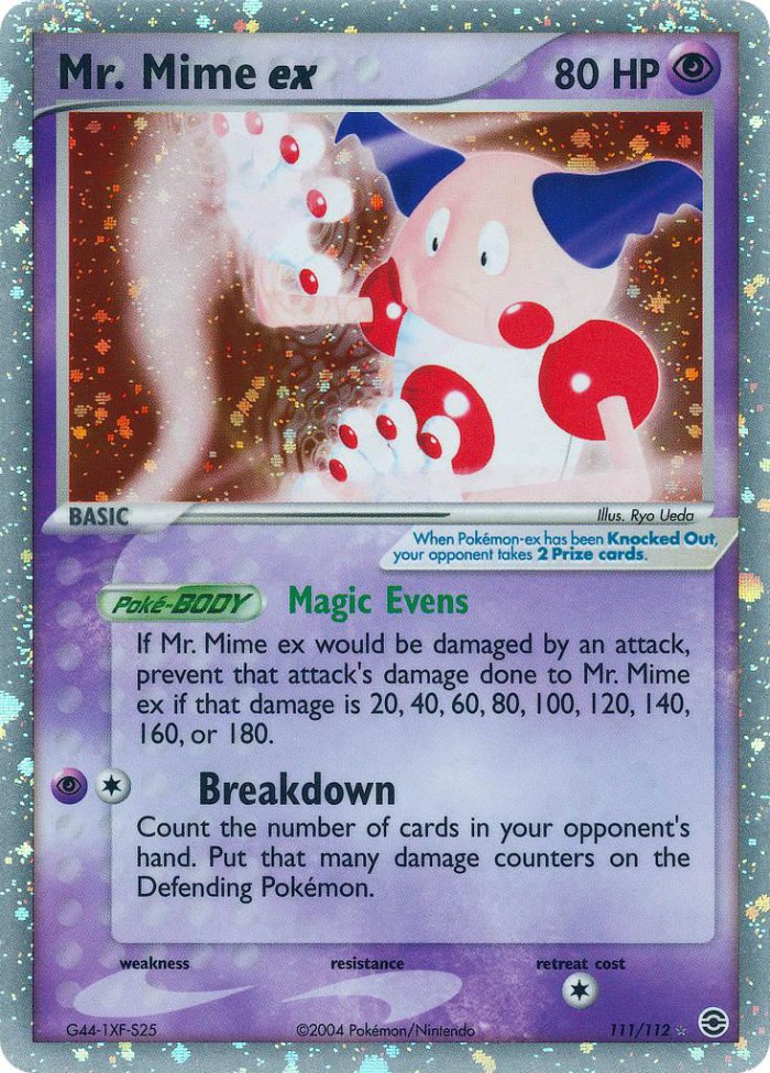 Carte Pokémon: Mr. Mime ex [M. Mime ex]