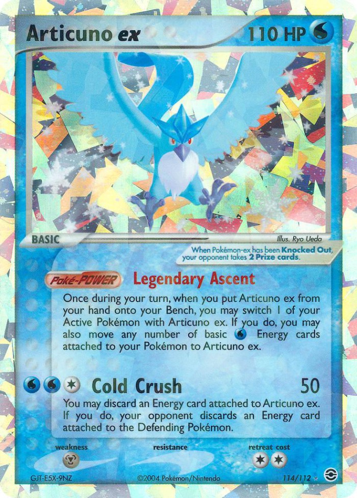 Carte Pokémon: Articuno ex [Artikodin ex]