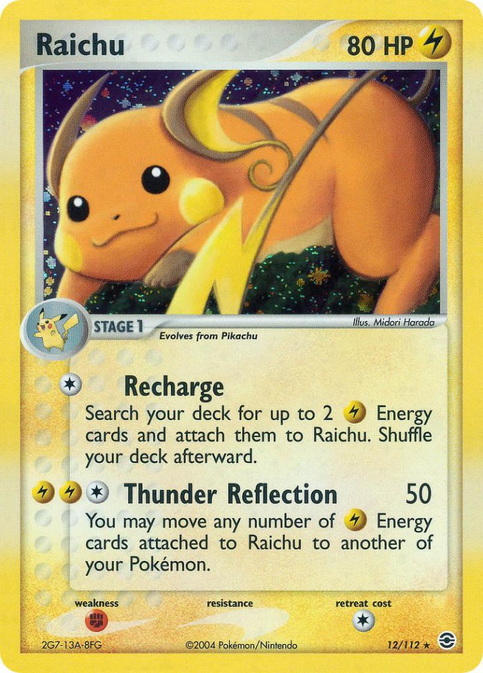 Carte Pokémon: Raichu [Raichu]