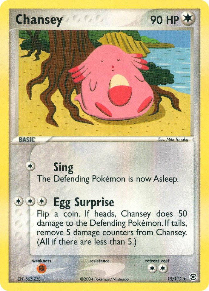 Carte Pokémon: Chansey [Leveinard]