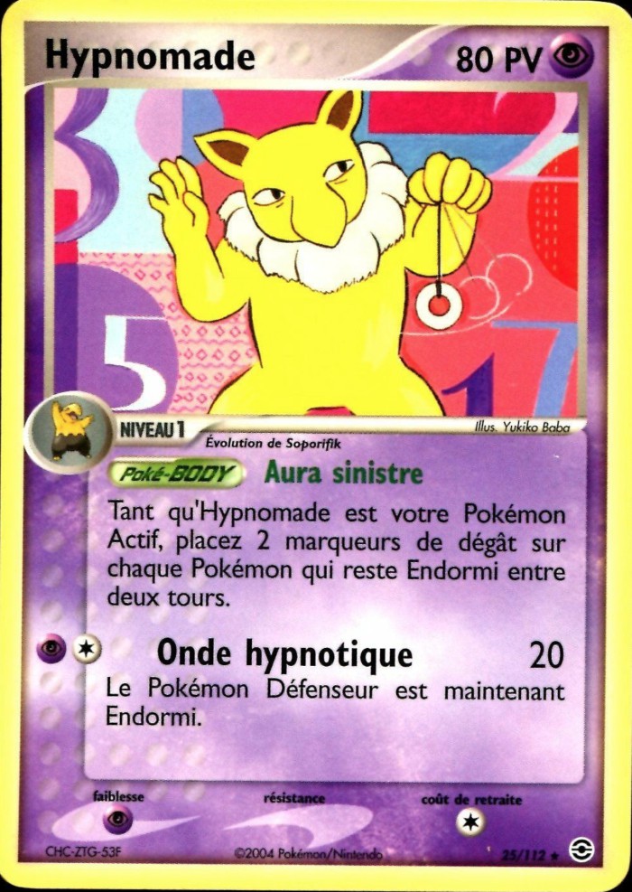 Carte Pokémon: Hypno [Hypnomade]