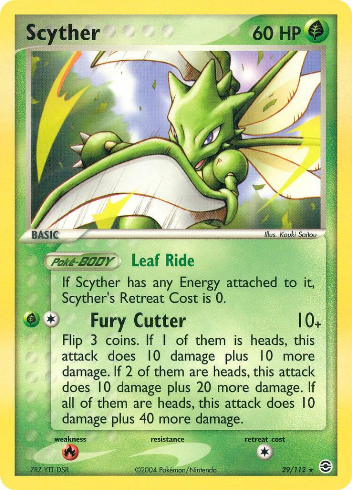 Carte Pokémon: Scyther [Insécateur]