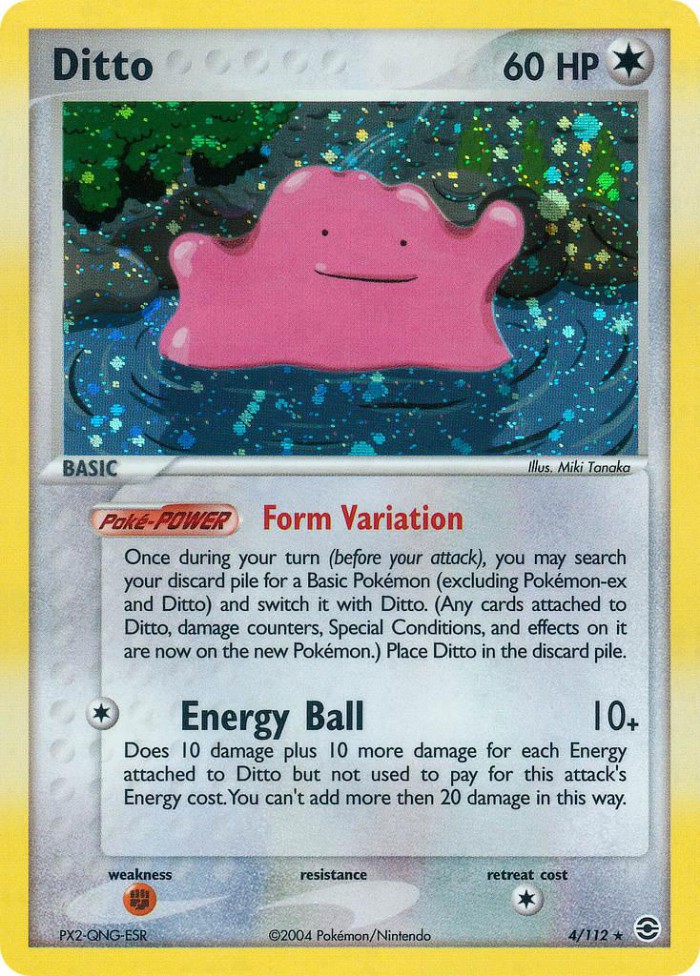 Carte Pokémon: Ditto [Metamorph]