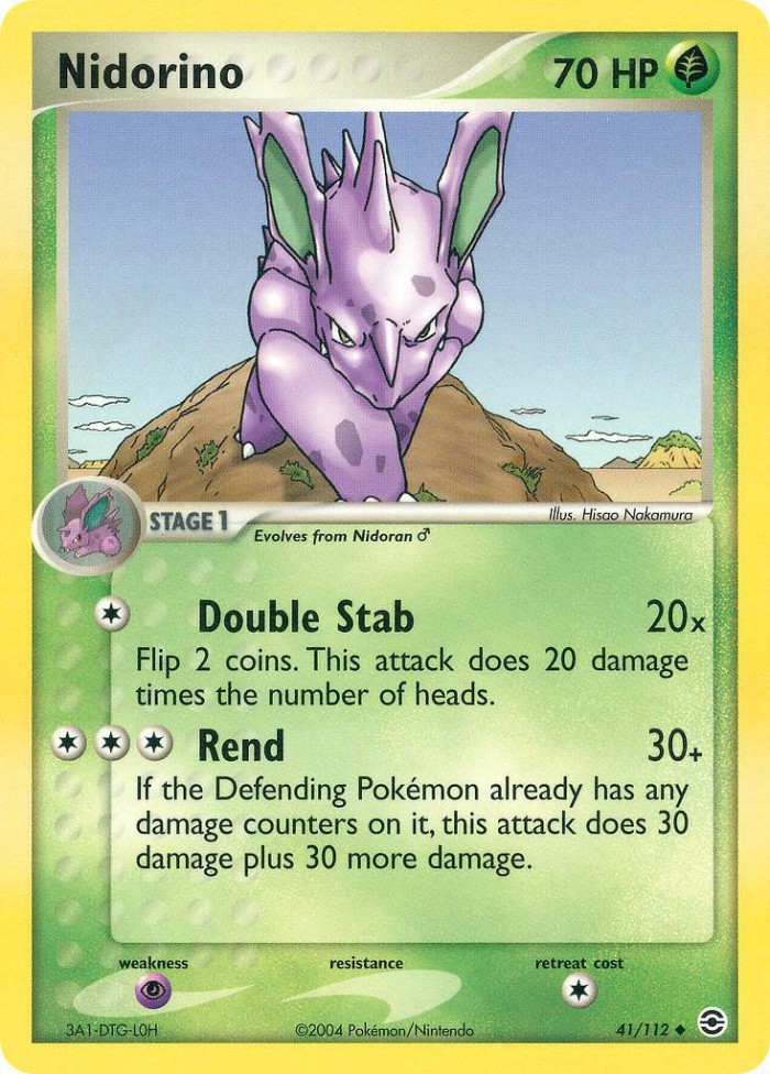 Carte Pokémon: Nidorino [Nidorino]