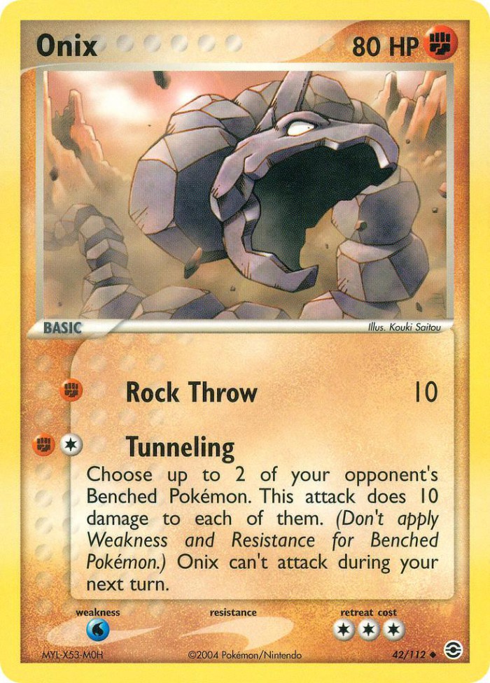 Carte Pokémon: Onix [Onix]