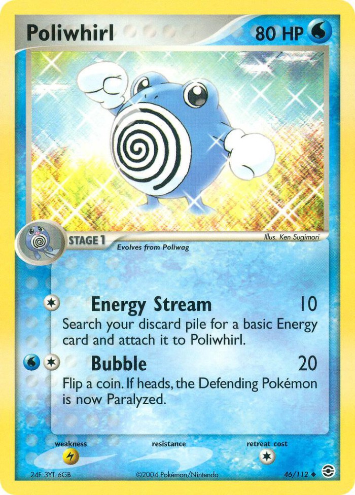 Carte Pokémon: Poliwhirl [Têtarte]