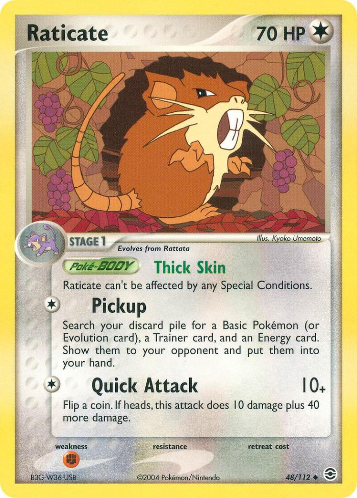 Carte Pokémon: Raticate [Rattatac]