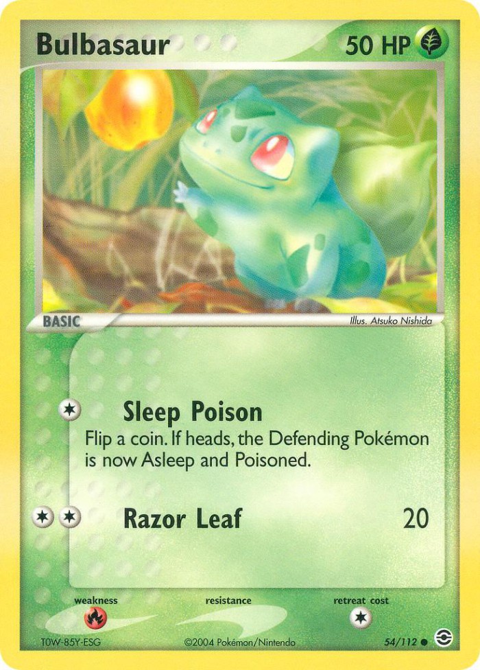 Carte Pokémon: Bulbasaur [Bulbizarre]