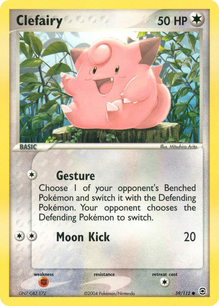 Carte Pokémon: Clefairy [Mélofée]