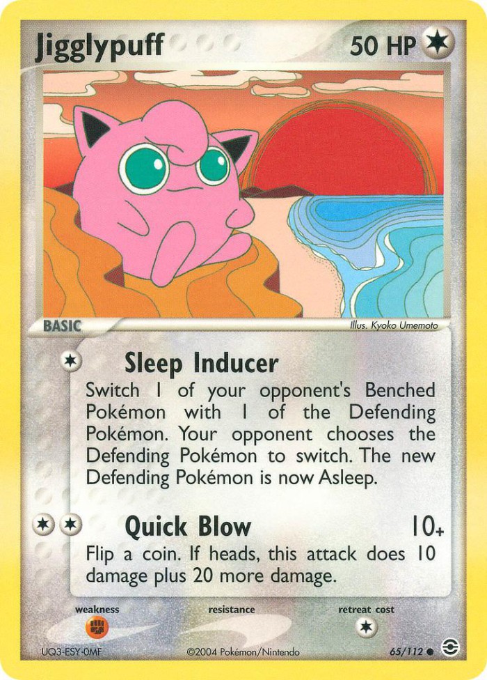 Carte Pokémon: Jigglypuff [Rondoudou]