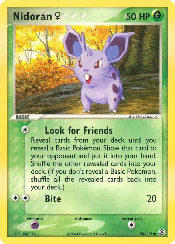 Carte Pokémon: Nidoran♀ [Nidoran♀]