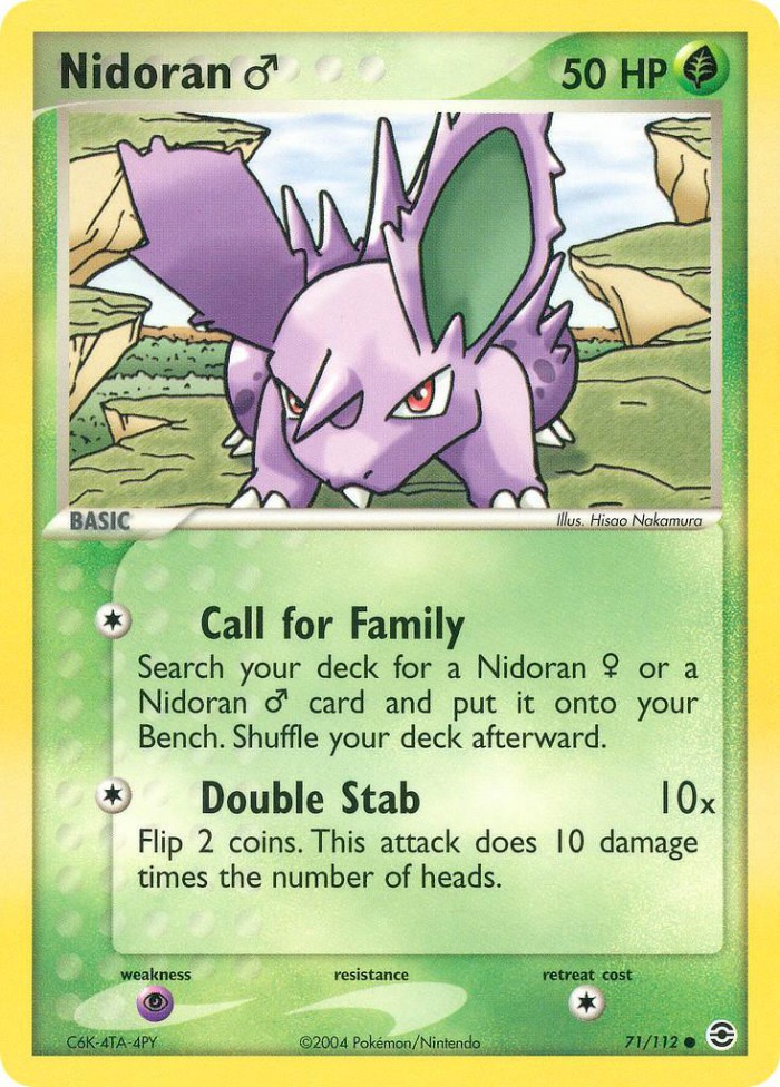 Carte Pokémon: Nidoran♂ [Nidoran♂]