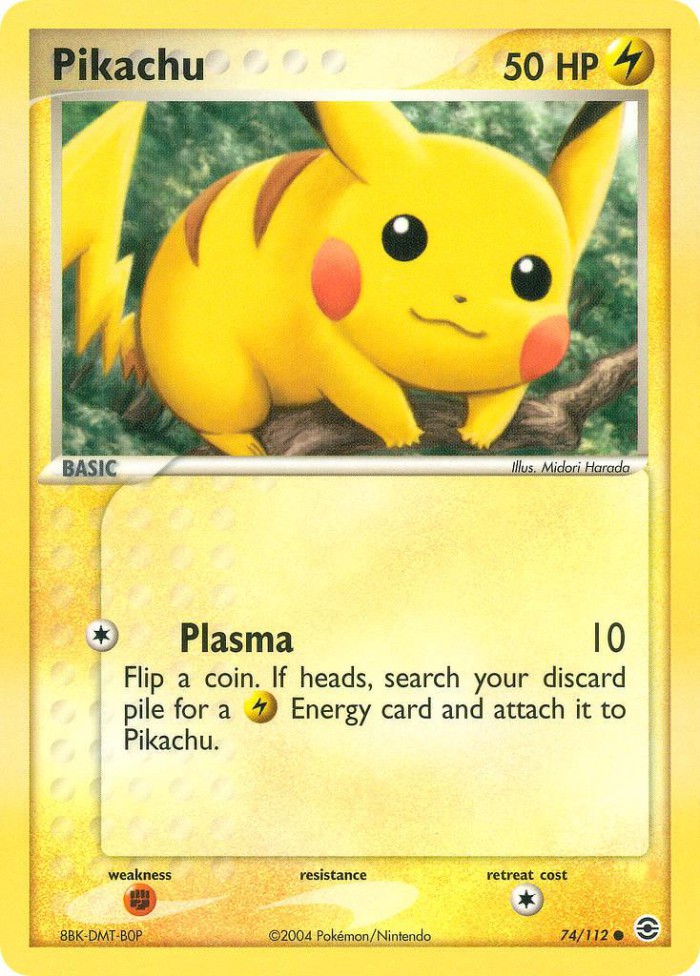 Carte Pokémon: Pikachu [Pikachu]