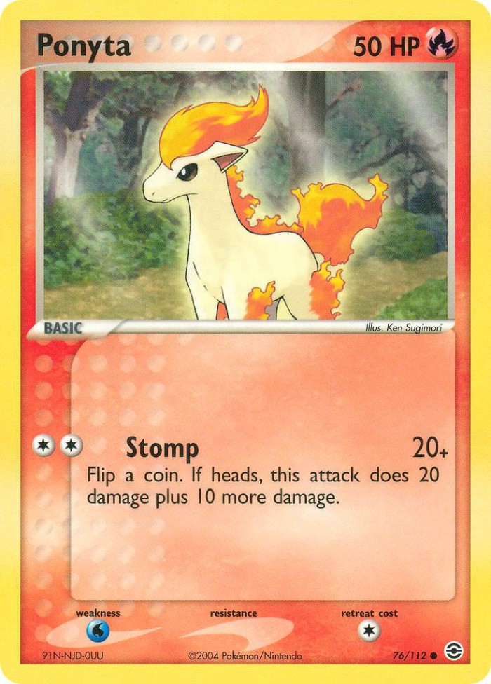 Carte Pokémon: Ponyta [Ponyta]