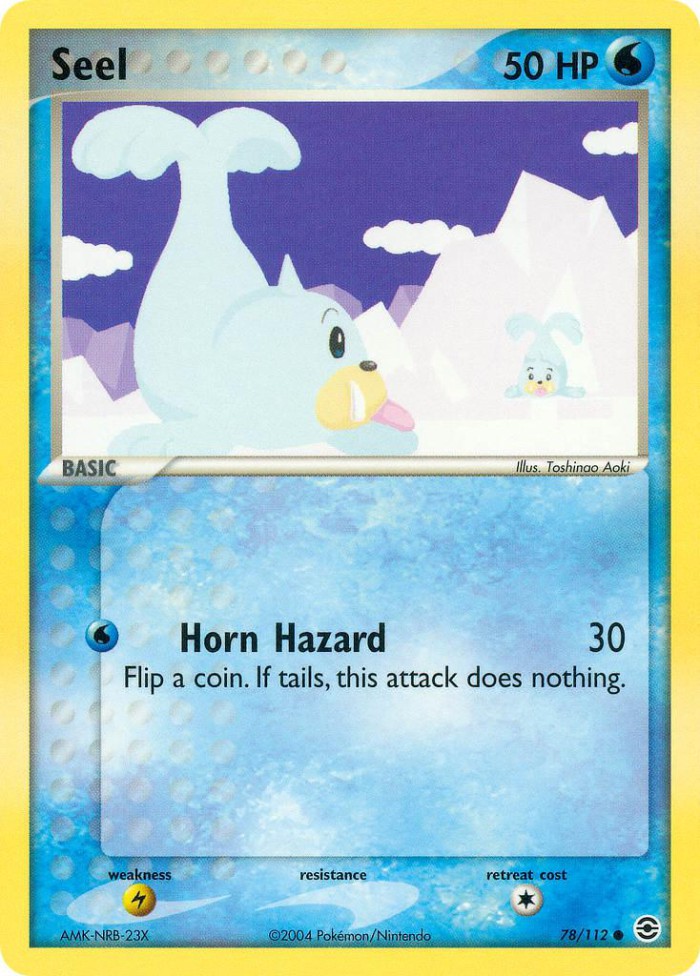 Carte Pokémon: Seel [Otaria]