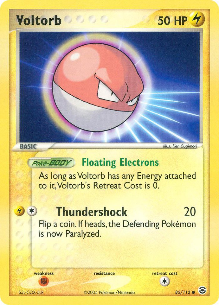 Carte Pokémon: Voltorb [Voltorbe]