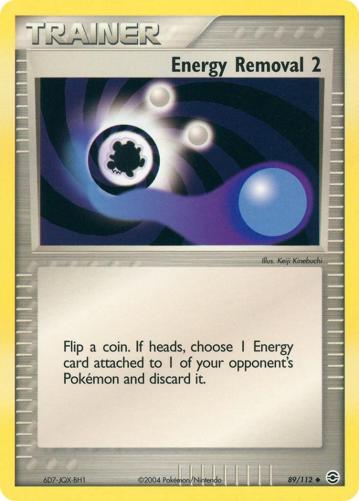 Carte Pokémon: Energy Removal 2 [Suppression d'Énergie 2]