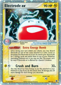 Carte Pokémon: Electrode ex