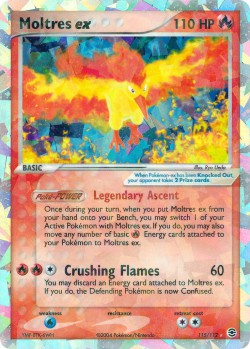 Carte Pokémon: Moltres ex