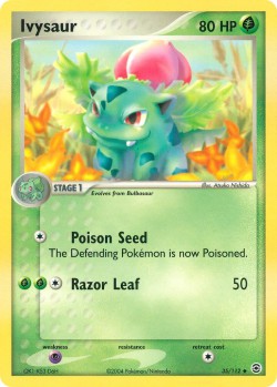 Carte Pokémon: Ivysaur