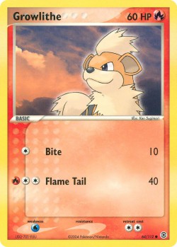 Carte Pokémon: Growlithe