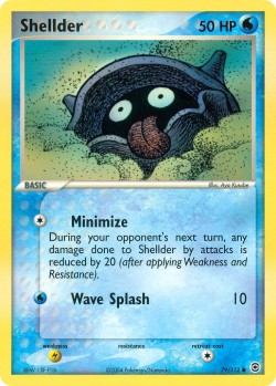 Carte Pokémon: Shellder