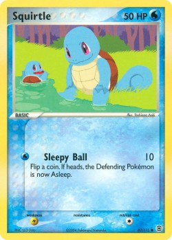 Carte Pokémon: Squirtle