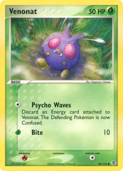 Carte Pokémon: Venonat