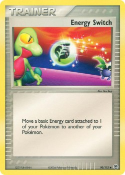 Carte Pokémon: Energy Switch