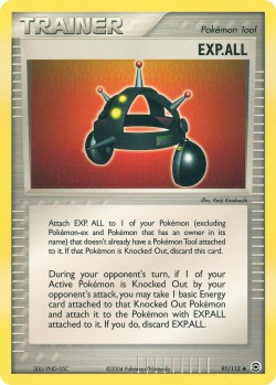 Carte Pokémon: EXP.ALL